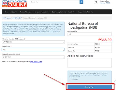 magkano ang bayad sa nbi clearance|List of NBI Clearance Payment Options .